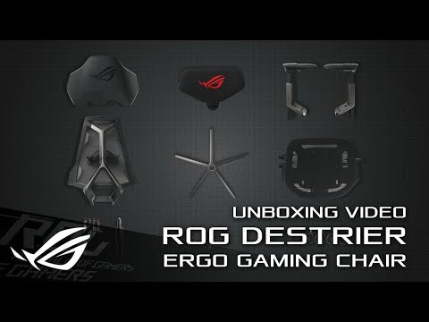 A Video Of Asus ROG Destrier Ergo Gaming Chair