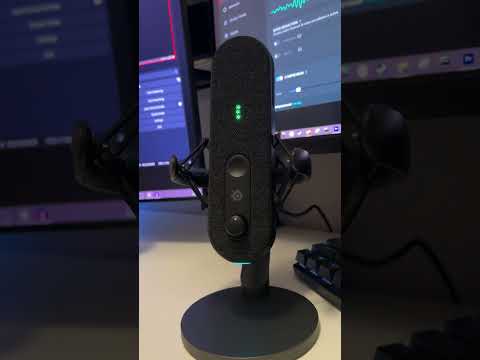 A Video Of SteelSeries Alias USB-C Condenser Gaming Microphone with Sonar Software