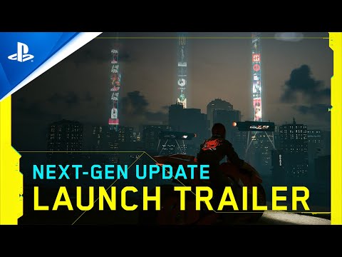 A Video Of Cyberpunk 2077 for PS5