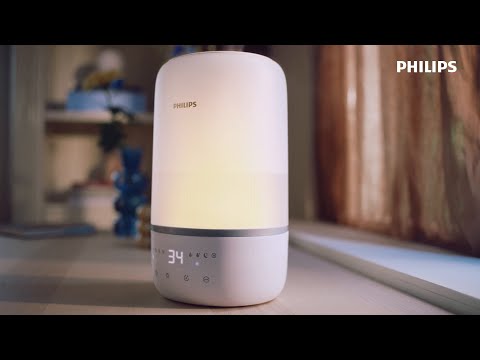 A Video Of Philips Air Humidifier 1000 Series HU1509/00