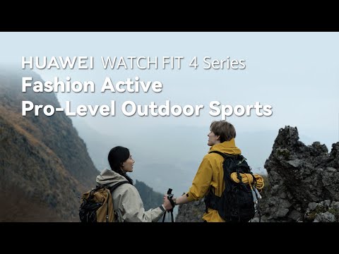 A Video Of Huawei Watch Fit 4 Pro
