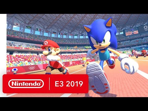 A Video Of Mario & Sonic at the Olympic Games Tokyo 2020 for Nintendo Switch