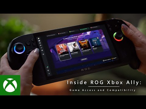 A Video Of ASUS ROG Xbox Ally X (2025) RC73XA - 7