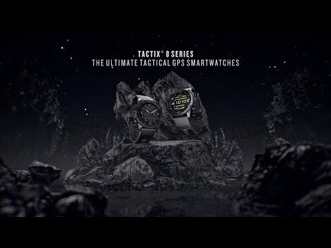 A Video Of Garmin Tactix® 8 AMOLED - 51mm