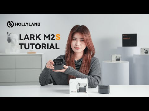A Video Of Hollyland Lark M2S Combo - Wireless Microphone