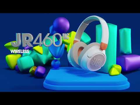 A Video Of JBL JR460NC - Wireless Kids Headphones with Active Noise Cancellation