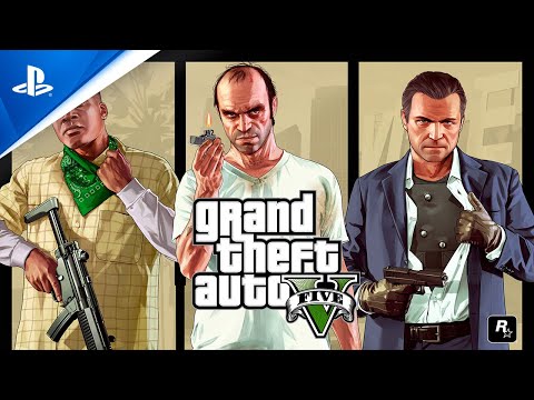 A Video Of Grand Theft Auto V for PS5