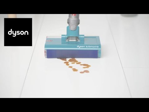 A Video Of Dyson V15s Detect Submarine Wet and Dry Vacuum Cleaner