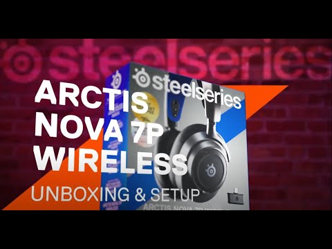 A Video Of SteelSeries Arctis Nova 7P - Multi-Platform Premium Wireless Gaming Headset