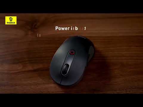 A Video Of Baseus F02 - Ergonomic Dual-Mode Wireless Mouse