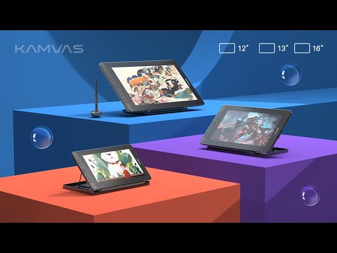 A Video Of HUION Kamvas 12 - 11.6