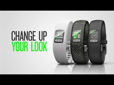A Video Of Garmin vívofit 4
