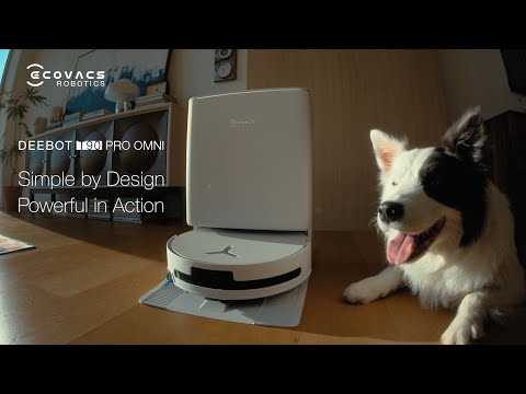 A Video Of ECOVACS DEEBOT T90 PRO OMNI Robot Vacuum & Mop