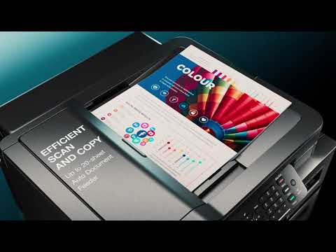 A Video Of Brother DCP-T820DW - Business Ink Tank Printer