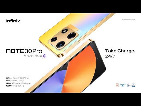 A Video Of Infinix Note 30 Pro 8GB Ram 256GB Storage