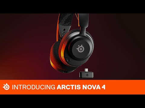 A Video Of SteelSeries Arctis Nova 4P - Wireless Multi-Platform Gaming Headset