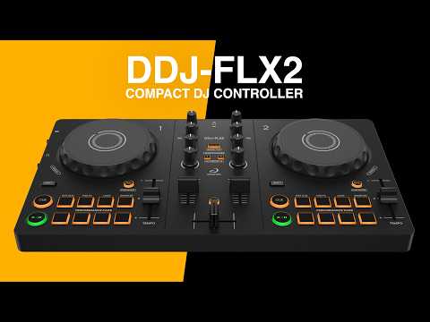 A Video Of Pioneer DDJ-FLX2 - Portable 2-Channel DJ Controller for Beginners and Professionals