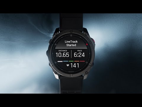 A Video Of Garmin fēnix® 8 Pro – 51 mm, Amoled - Sapphire, Carbon Gray DLC Titanium with Black/Pebble Gray Silicone Band