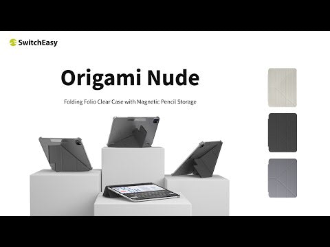 A Video Of SwitchEasy Origami Nude Flexi-Folding Case for iPad Pro 12.9