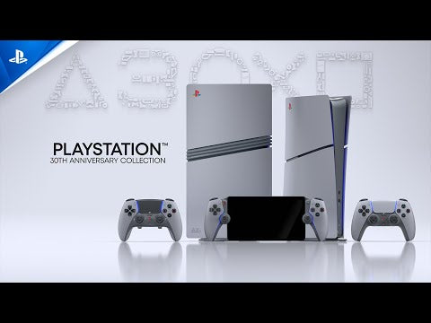 A Video Of PlayStation®5 Digital Edition - 30th Anniversary Limited Edition Bundle - Slim