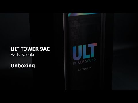 A Video Of Sony ULT Tower 9AC - Bluetooth Party Speaker