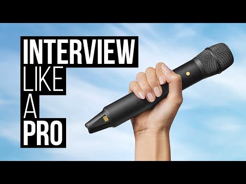A Video Of RØDE Interview PRO - Wireless Handheld Condenser Microphone