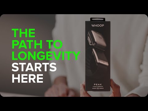 A Video Of WHOOP Peak 5.0 Health Wearable