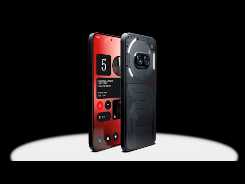 A Video Of Nothing Phone (2a) - 12GB RAM - 256GB Storage - Black