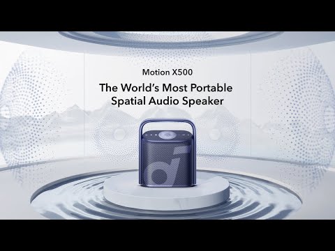 A Video Of Anker Soundcore Motion X500 | High-Fidelity Surround Sound Bluetooth Speaker