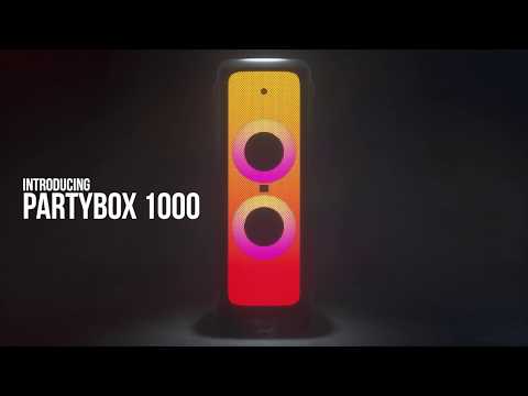 A Video Of JBL PartyBox 1000 - Portable Party Speaker