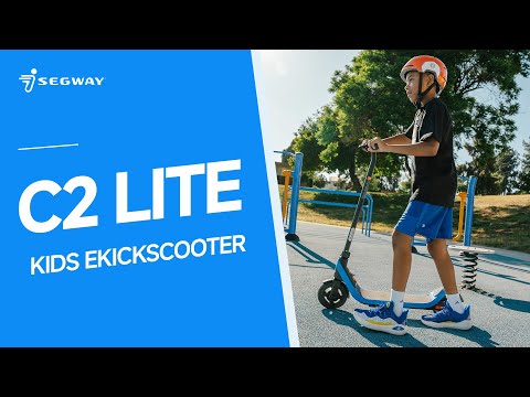 A Video Of Segway Ninebot eKickScooter C2 Lite