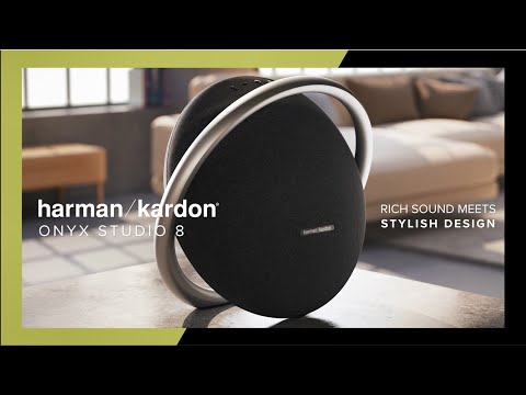 A Video Of Harman Kardon Onyx Studio 8 - Wireless Bluetooth Speaker
