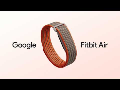 A Video Of Google Fitbit Air - Smart Health Tracker