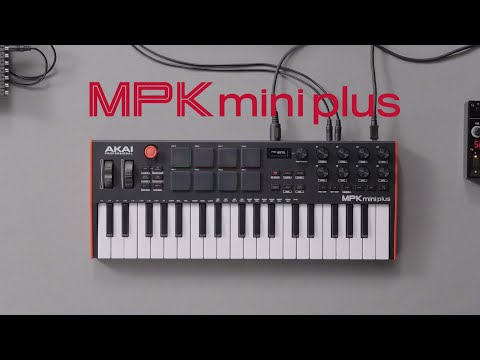 A Video Of AKAI MPK Mini Plus - 37-Key USB MIDI Keyboard Controller