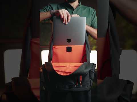 A Video Of Porodo Gaming PU Laptop Backpack - PDX534