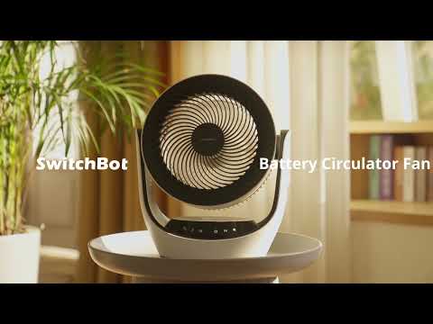 A Video Of SwitchBot Battery Circulator Fan