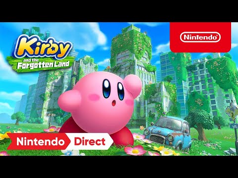 A Video Of Kirby and The Forgotten Land For Nintendo Switch
