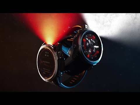 A Video Of Garmin Fēnix® 7X Pro Sapphire Solar Edition - Carbon Gray DLC Titanium with Black Band
