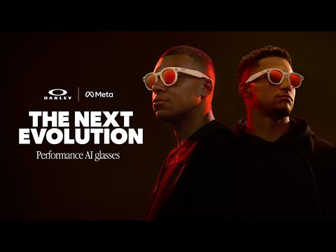 A Video Of Oakley Meta HSTN Performance AI Glasses
