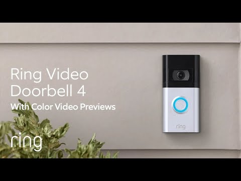 A Video Of Ring Video Doorbell 4
