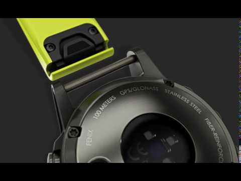 A Video Of Garmin QuickFit 26 Watch Bands