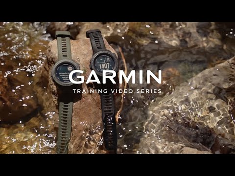 A Video Of Garmin Instinct Solar Tactical Edition