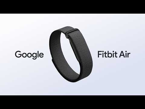A Video Of Google Fitbit Air - Smart Health Tracker