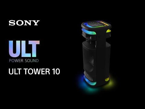 A Video Of Sony ULT TOWER 10 - Bluetooth Party Speaker