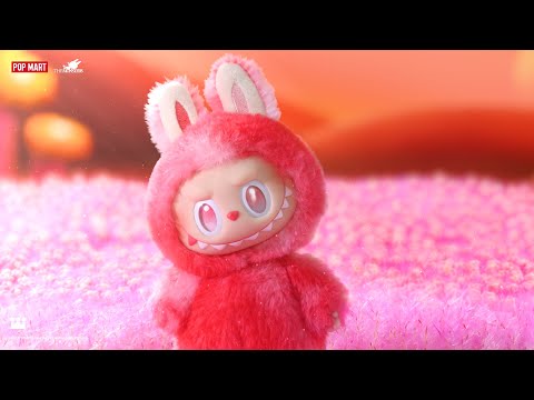 A Video Of POP MART Labubu THE MONSTERS Big into Energy Series – Vinyl Plush Pendant Blind Box