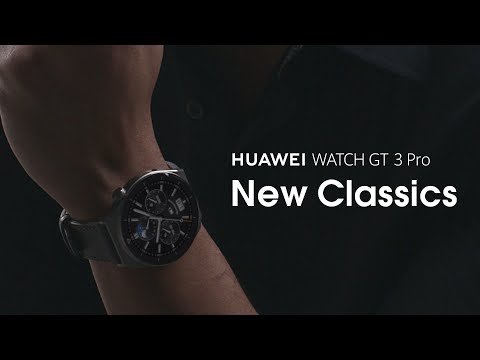 A Video Of Huawei Watch GT 3 Pro