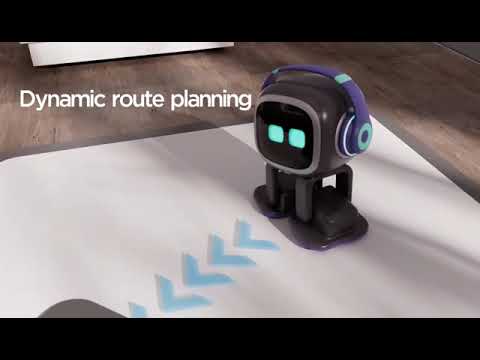 A Video Of EMO Go Home – The Ultimate AI-Powered Desktop Robot with Self-Charging & Smart Features
