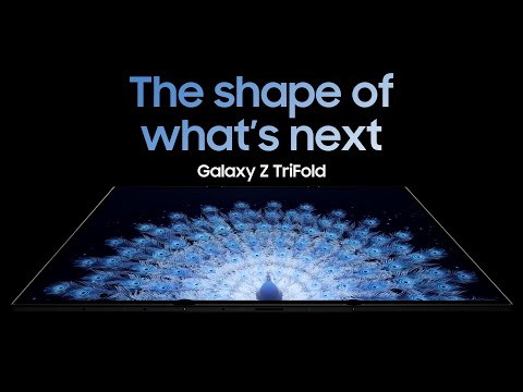 A Video Of Samsung Galaxy Z TriFold - 512GB Storage