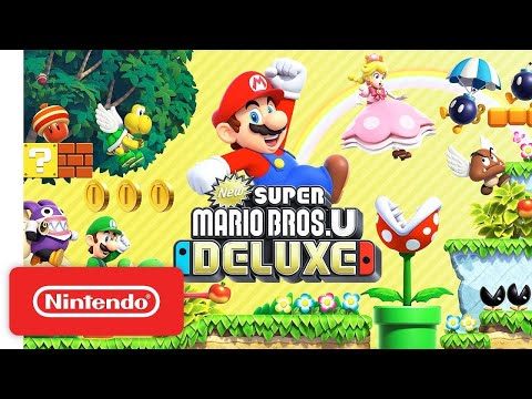 A Video Of New Super Mario Bros. U Deluxe for Nintendo Switch