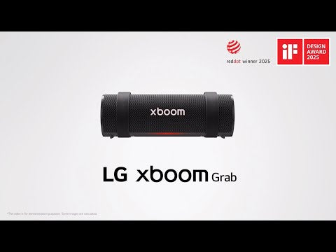 A Video Of LG XBOOM Grab Bluetooth Speaker